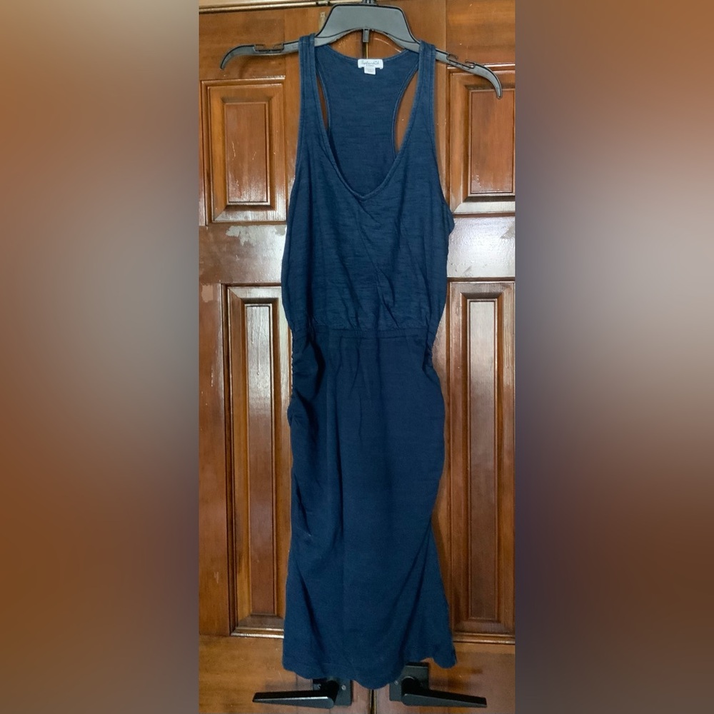 Splendid Dark Blue Midi Dress